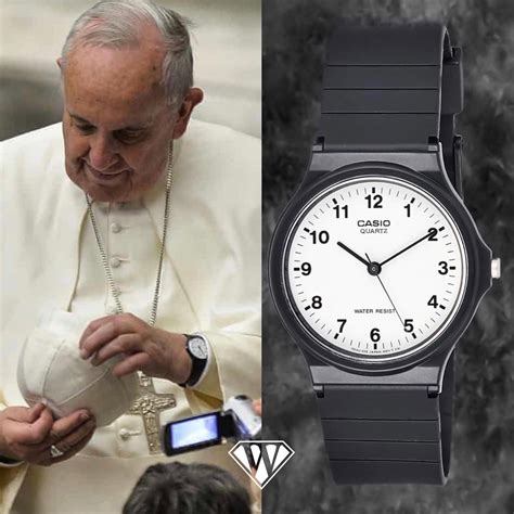 casio pope francis watch.